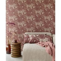 340544 Tapeten Eijffinger Groovy  Farbe rot Vlies