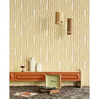 340563 Tapeten Eijffinger Groovy  Farbe oranien...
