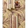 340563 Tapeten Eijffinger Groovy  Farbe oranien terrakotta weiß creme Vlies