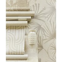 340570 Tapeten Eijffinger Groovy  Farbe beige sand weiß creme Vlies