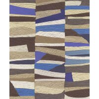340572 Tapeten Eijffinger Groovy  Farbe blau beige sand...