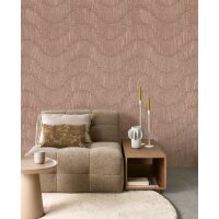 340372 Tapeten Eijffinger SENSORY Farbe oranien...