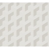 AS 781504 Tapeten A.S Creation Daniel Hechter 7 Farbe Grau, Weiß, Metallic Vlies