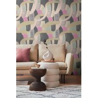 AS 782142 Tapeten A.S Creation Anna DAndrea Farbe Beige, Blau, Schwarz, Rosa Vlies