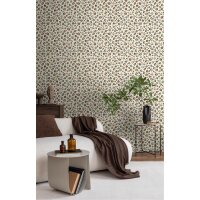 AS 782161 Tapeten A.S Creation Anna DAndrea Farbe Weiß, Schwarz, Beige, Orange Vlies