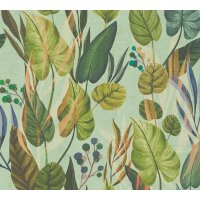 AS 782191 Tapeten A.S Creation Anna DAndrea Farbe Blau, Grün, Beige Vlies