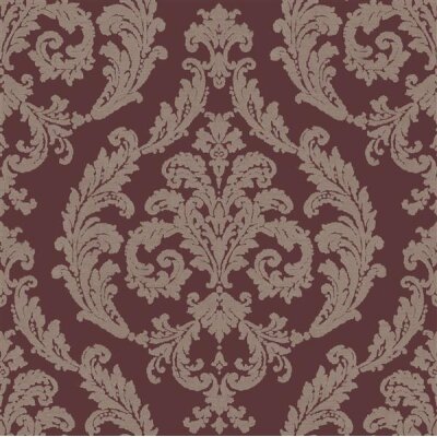 G67611 Tapeten Essener Palazzo 2 Farbe bordeaux, gold Vliestapete