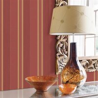 G67627 Tapeten Essener Palazzo 2 Farbe rot, gold Vliestapete