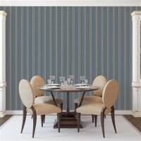 G67628 Tapeten Essener Palazzo 2 Farbe blau, gold Vliestapete