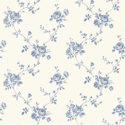 G67630 Tapeten Essener Palazzo 2 Farbe creme, blau Vliestapete