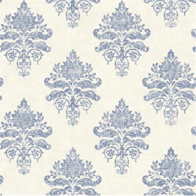 G68671 Tapeten Essener Palazzo 2 Farbe creme, blau Vliestapete
