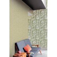 A71101 Tapeten GranDeco Omura Farbe Beige Vliestapete