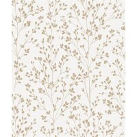 A71401 Tapeten GranDeco Omura Farbe gold Vliestapete