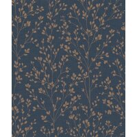 A71404 Tapeten GranDeco Omura Farbe Blau Vliestapete