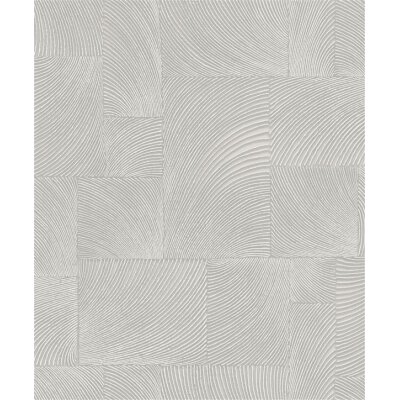 A71501 Tapeten GranDeco Omura Farbe Grau Vliestapete
