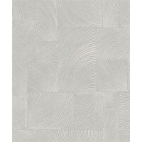 A71501 Tapeten GranDeco Omura Farbe Grau Vliestapete