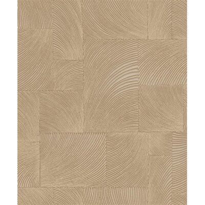 A71502 Tapeten GranDeco Omura Farbe Beige Vliestapete