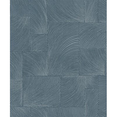 A71504 Tapeten GranDeco Omura Farbe Blau Vliestapete