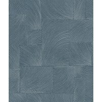 A71504 Tapeten GranDeco Omura Farbe Blau Vliestapete