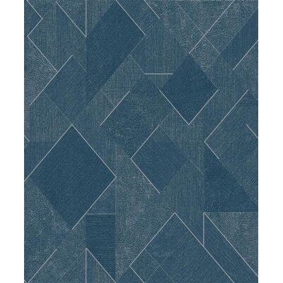 A72002 Tapeten GranDeco Omura Farbe Blau Vliestapete