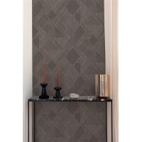 A72003 Tapeten GranDeco Omura Farbe Schwarz Vliestapete