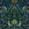 A67802 GranDeco Arcadia Farbe Blau Vliestapete