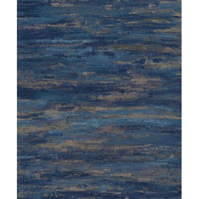 A68102 GranDeco Arcadia Farbe Blau Vliestapete