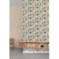 A70701 GranDeco Arcadia Farbe Grau Vliestapete