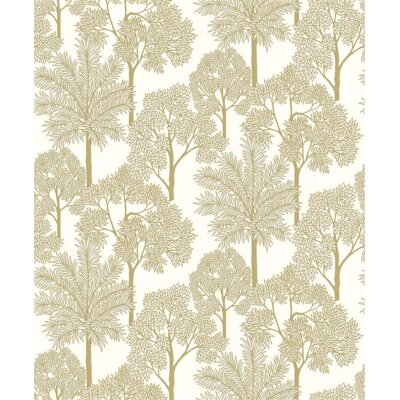 A71301 GranDeco Arcadia Farbe Weiß Vliestapete