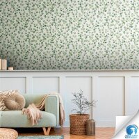 AS 784541 Tapeten A.S Creation WOW-Designdrop Farbe Weiß, Grün