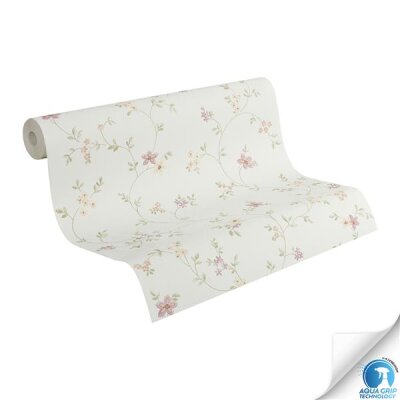 AS 784551 Tapeten A.S Creation WOW-Designdrop Farbe Weiß, Grün, Rosa, Gelb