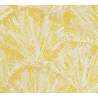 AS 781984 Tapeten A.S Creation Metropolitan Stories Hot Spots Farbe Gelb Creme Beige Metallic Vlies