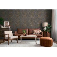 AS 782043 Tapeten A.S Creation Metropolitan Stories Hot Spots Farbe Braun Dunkelblau Vlies