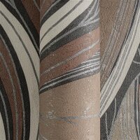 AS 786553 Tapeten A.S Creation Metropolitan Stories Hot Spots Farbe Braun Schwarz Grau Metallic Vlies