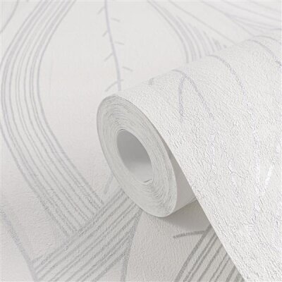 AS 786555 Tapeten A.S Creation Metropolitan Stories Hot Spots Farbe Weiß Hellgrau Silber Metallic Vlies