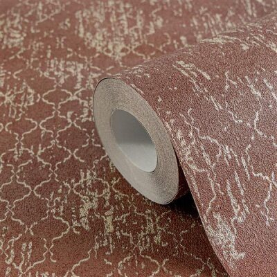 AS 786723 Tapeten A.S Creation Metropolitan Stories Hot Spots Farbe Rot Gold Metallic Vlies