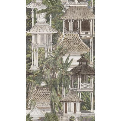 AS 790151 Tapeten A.S Creation Metropolitan Stories Hot Spots Farbe Braun Creme Grün Fototapete