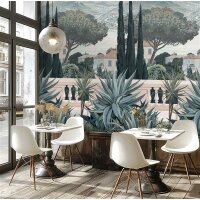 AS 790158 Tapeten A.S Creation Metropolitan Stories Hot Spots Farbe Blau Braun Creme Fototapete