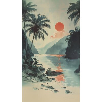 AS 790165 Tapeten A.S Creation Metropolitan Stories Hot Spots Farbe Grün Orange Fototapete