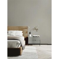 DTFA3002 Tapeten Essener Boutique Farbe Beige, Silber Vliestapete