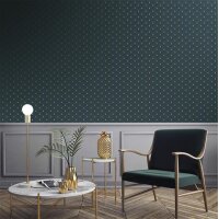 FPL3005 Tapeten Essener Boutique Farbe Blau, Gold Vliestapete