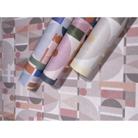 81644 Marburg Novamur Leyla  Farbe grau beige rot Vliestapete