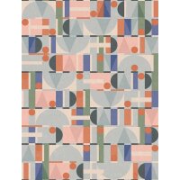 81647 Marburg Novamur Leyla  Farbe grün blau orange Vliestapete
