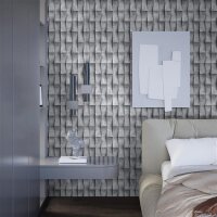 81649 Marburg Novamur Mona Farbe grau Vliestapete