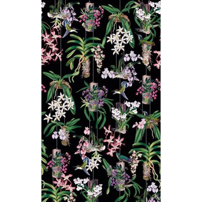 81682 Marburg Novamur Mona Farbe schwarz, grün Vliestapete