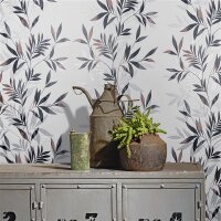 82458 Marburg Novamur Mona Farbe weiß, schwarz Vliestapete