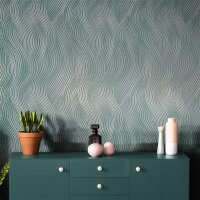 82478 Marburg Novamur Mona Farbe grün, silber Vliestapete