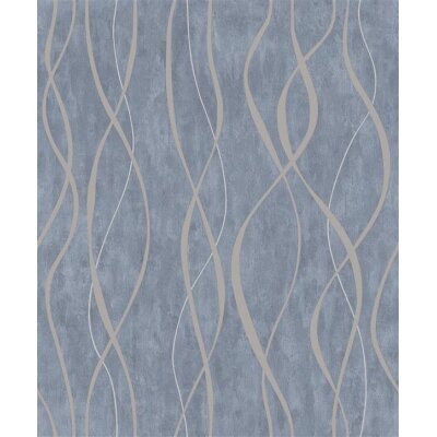 G67720 Tapeten Essener Special FX 2 Farbe blau gold silber Vliestapete