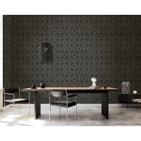 G67732 Tapeten Essener Special FX 2 Farbe schwarz silber...