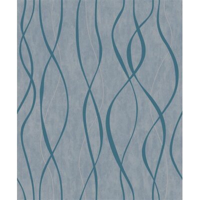 G67735 Tapeten Essener Special FX 2 Farbe blau silber Vliestapete